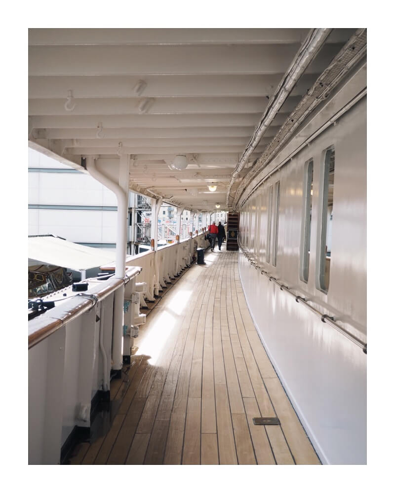 The Royal Yacht Britannia