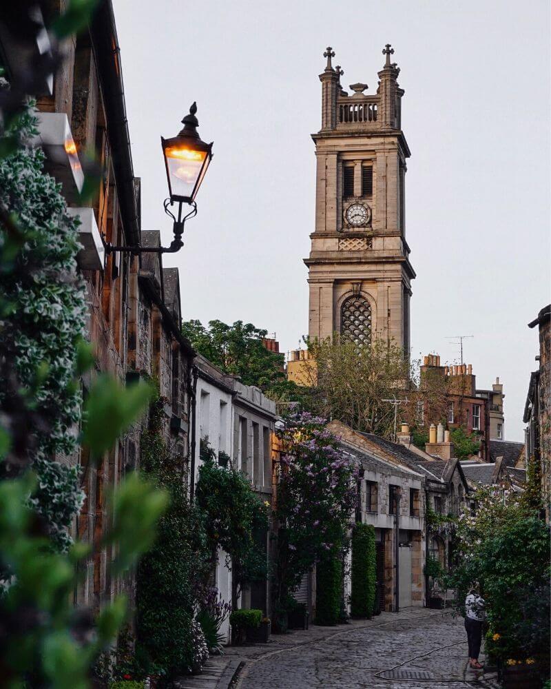 Circus Lane, Exploring Edinburgh