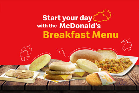 McDonald's Breakfast Menu